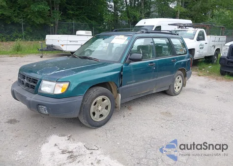 2000 Subaru Forester L from USA, damaged, VIN JF1SF6352YG700290